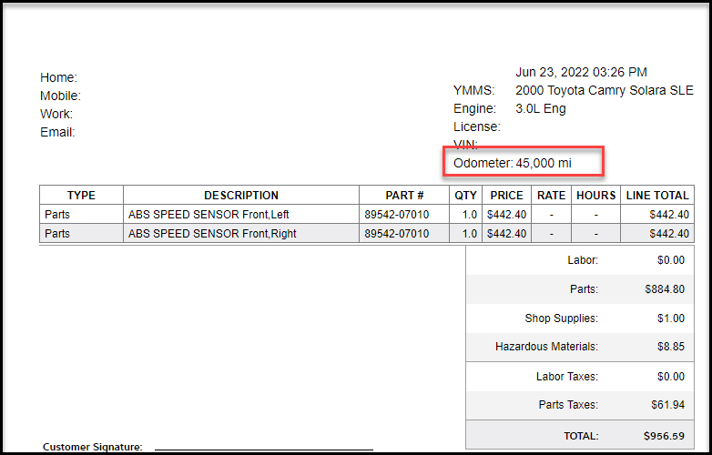 Mitchell 1 ProDemand Mileage