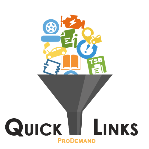 Mitchell 1 ProDemand Quick Links